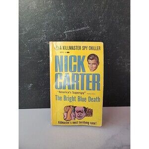 The Bright Blue Death By Nick Carter Paperback